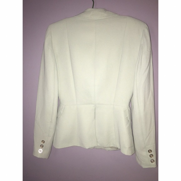 bebe Light Mint Blazer - Picture 2 of 6